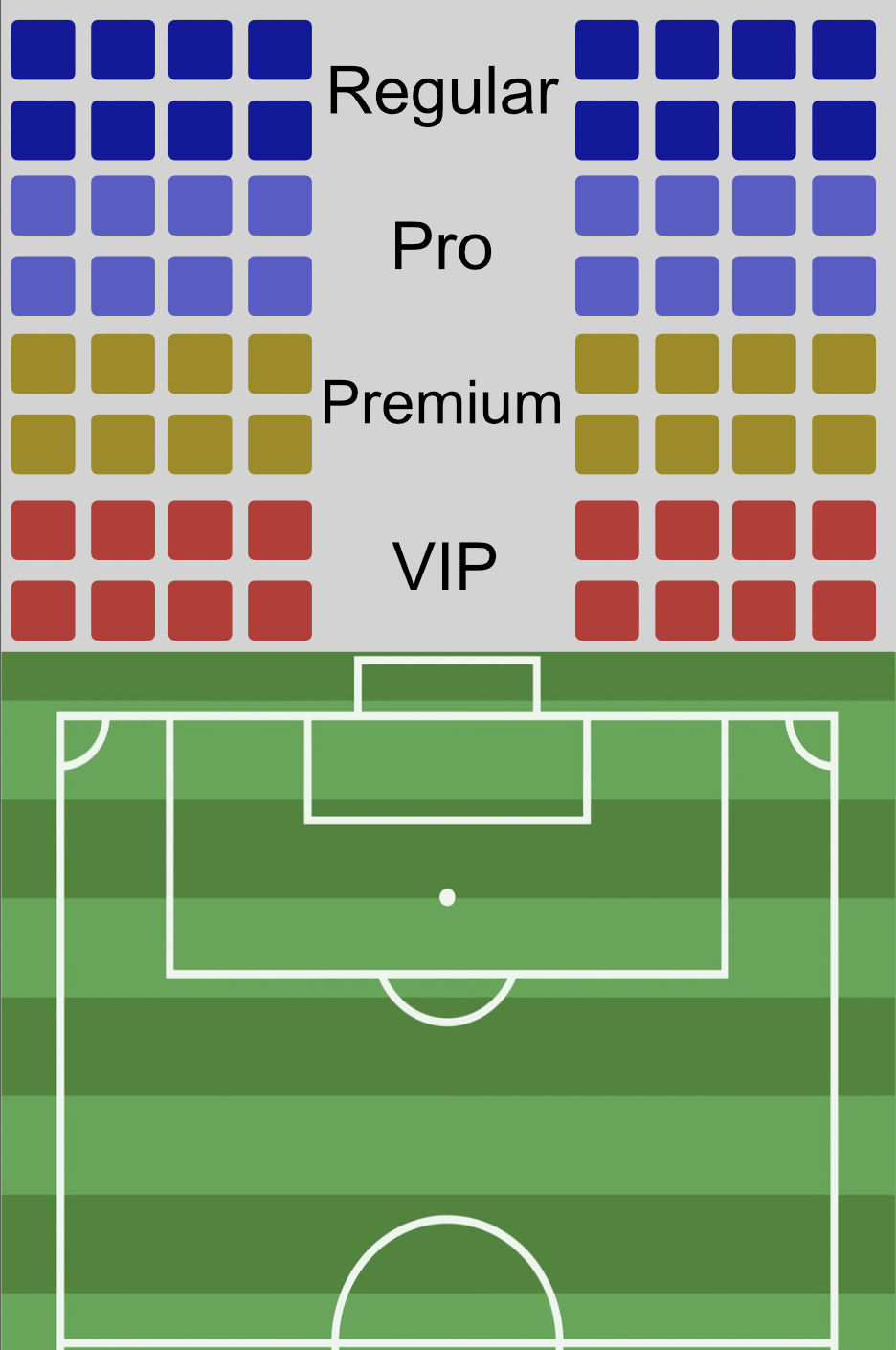 Stadium Seating Map